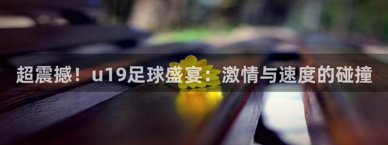  超震撼！u19足球盛宴：激情与速度的碰撞