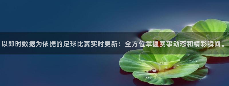 以即时数据为依据的足球比赛实时更新：全方位掌握赛事动态和精彩
