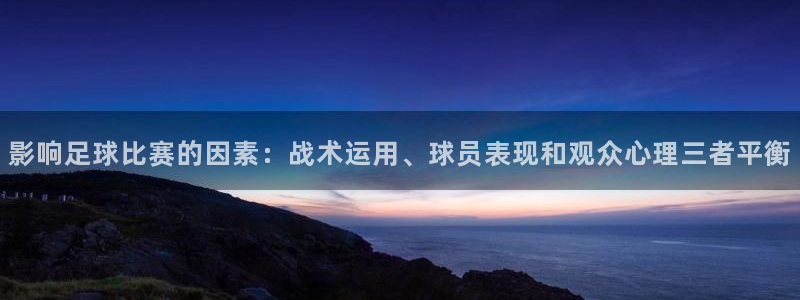 影响足球比赛的因素：战术运用、球员表